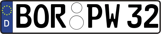 BOR-PW32