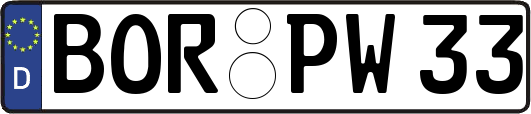 BOR-PW33