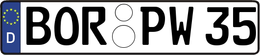 BOR-PW35