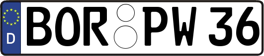 BOR-PW36