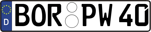 BOR-PW40