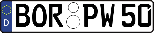 BOR-PW50