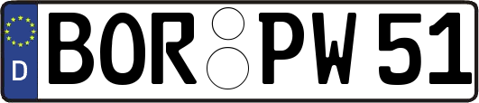 BOR-PW51