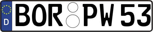 BOR-PW53