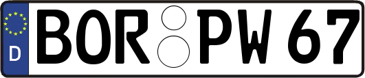 BOR-PW67