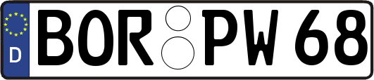BOR-PW68