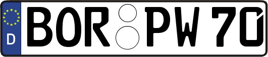BOR-PW70