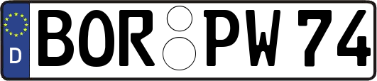 BOR-PW74