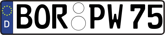 BOR-PW75