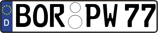 BOR-PW77
