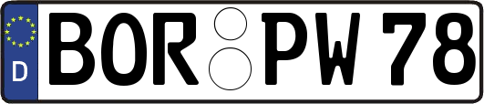 BOR-PW78