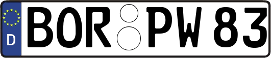 BOR-PW83