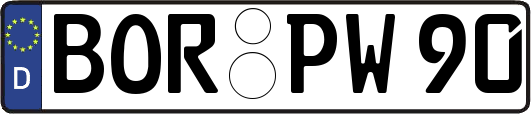 BOR-PW90