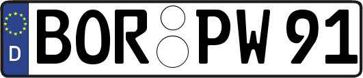 BOR-PW91