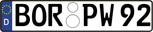 BOR-PW92