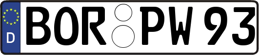 BOR-PW93