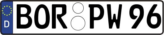BOR-PW96