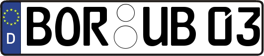 BOR-UB03