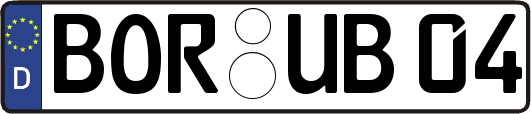 BOR-UB04