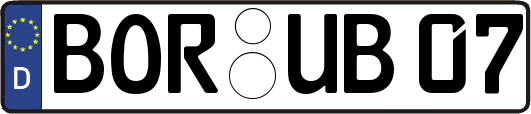 BOR-UB07