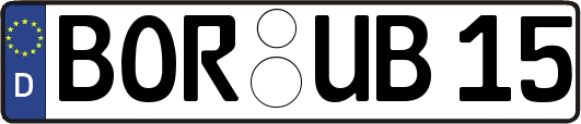 BOR-UB15