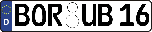 BOR-UB16
