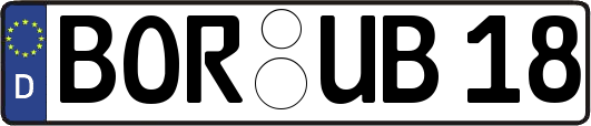 BOR-UB18