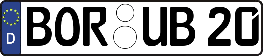BOR-UB20