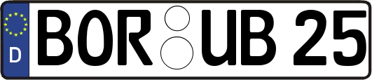 BOR-UB25