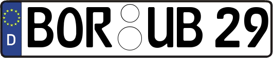 BOR-UB29
