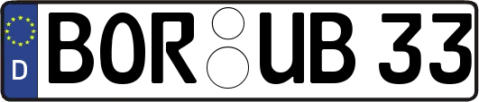 BOR-UB33