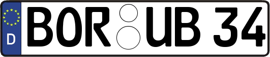 BOR-UB34
