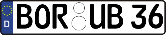 BOR-UB36