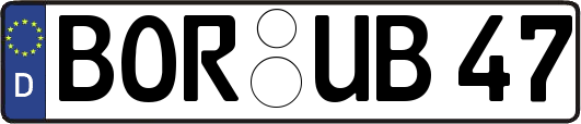 BOR-UB47
