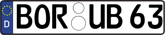 BOR-UB63
