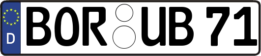 BOR-UB71