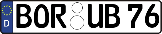 BOR-UB76