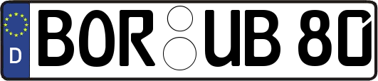 BOR-UB80