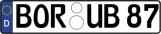 BOR-UB87