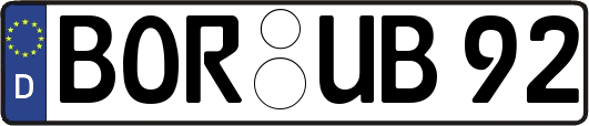 BOR-UB92