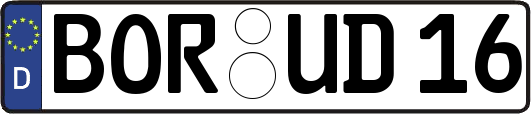 BOR-UD16