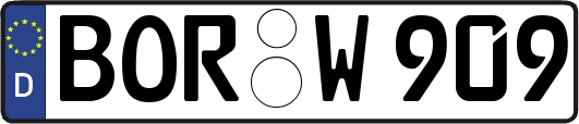 BOR-W909