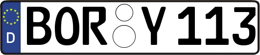 BOR-Y113
