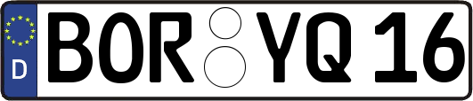 BOR-YQ16