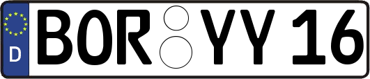 BOR-YY16