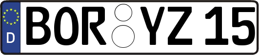 BOR-YZ15