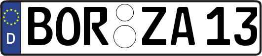 BOR-ZA13