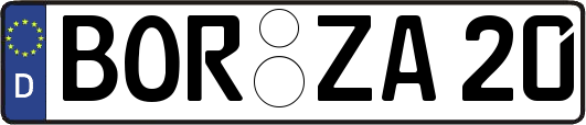 BOR-ZA20
