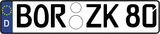 BOR-ZK80