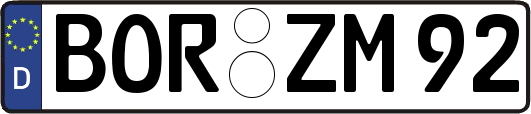 BOR-ZM92